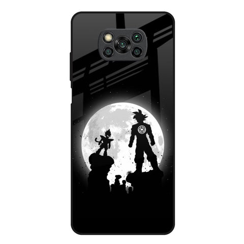 True Saiyans Poco X3 Glass Back Cover Online