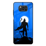 God Poco X3 Glass Back Cover Online