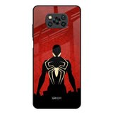 Mighty Superhero Poco X3 Glass Back Cover Online