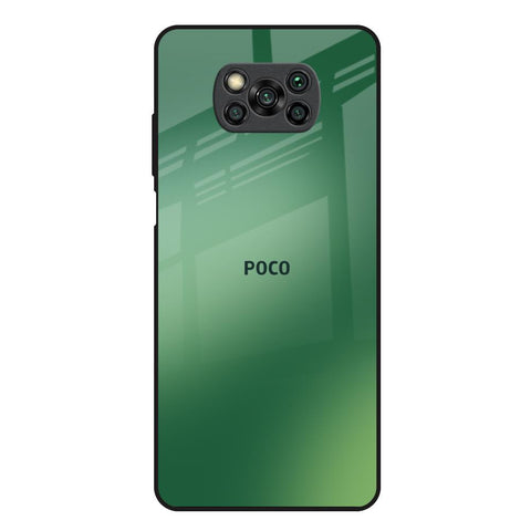 Green Grunge Texture Poco X3 Glass Back Cover Online