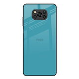 Oceanic Turquiose Poco X3 Glass Back Cover Online