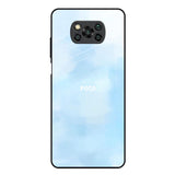 Bright Sky Poco X3 Glass Back Cover Online