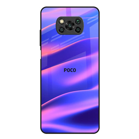 Colorful Dunes Poco X3 Glass Back Cover Online
