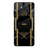 Sacred Logo Poco X3 Glass Back Cover Online