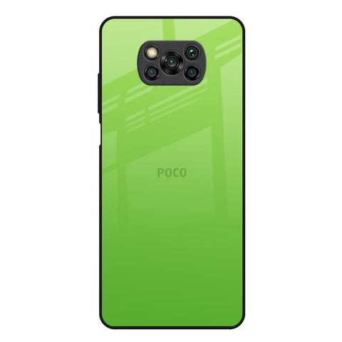 Paradise Green Poco X3 Glass Back Cover Online