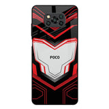 Quantum Suit Poco X3 Glass Back Cover Online