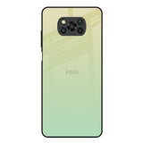 Mint Green Gradient Poco X3 Glass Back Cover Online