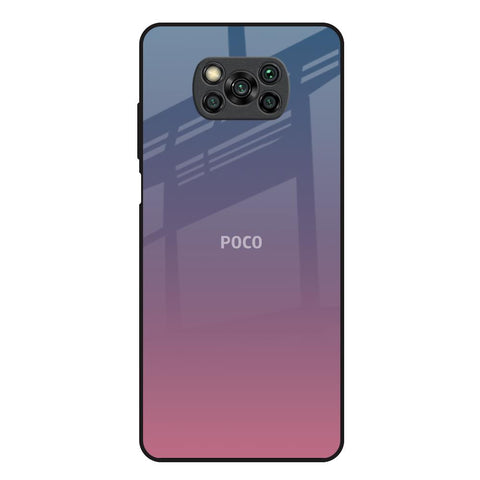 Pastel Gradient Poco X3 Glass Back Cover Online