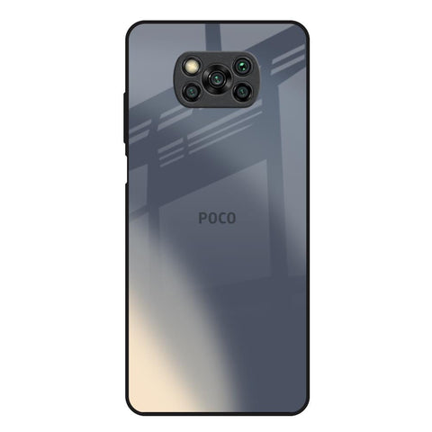 Metallic Gradient Poco X3 Glass Back Cover Online