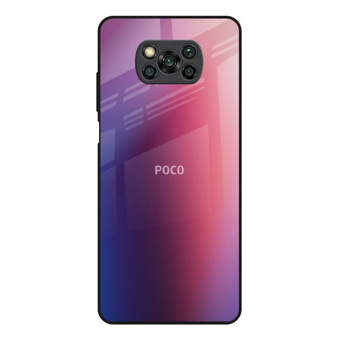 Multi Shaded Gradient Poco X3 Glass Back Cover Online