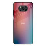 Dusty Multi Gradient Poco X3 Glass Back Cover Online