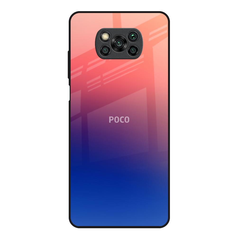 Dual Magical Tone Poco X3 Glass Back Cover Online