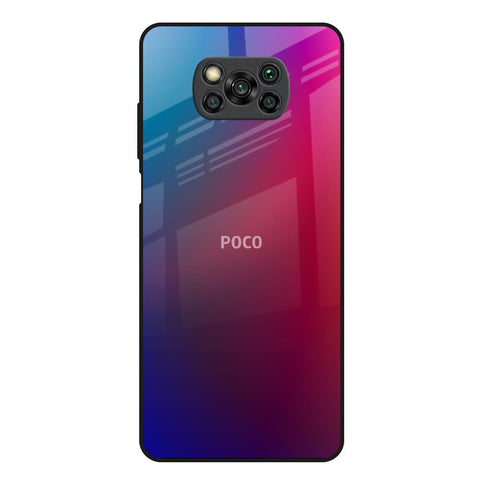 Magical Color Shade Poco X3 Glass Back Cover Online