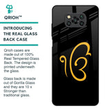 Luxury Fashion Initial Glass Case for Poco X3