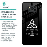 Everything Is Connected Glass Case for Poco X3