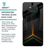 Modern Ultra Chevron Glass Case for Poco X3