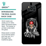 Dark Secret Glass Case for Poco X3