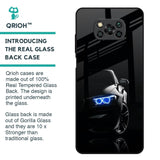 Car In Dark Glass Case for Poco X3