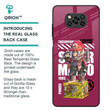 Gangster Hero Glass Case for Poco X3