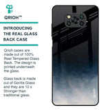 Black Aura Glass Case for Poco X3