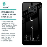 Catch the Moon Glass Case for Poco X3