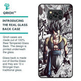 Dragon Anime Art Glass Case for Poco X3