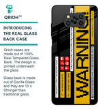 Aircraft Warning Glass Case for Poco X3