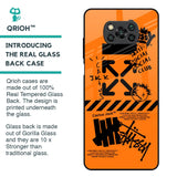 Anti Social Club Glass Case for Poco X3