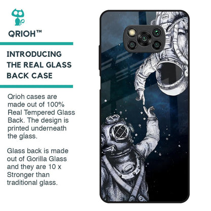 Astro Connect Glass Case for Poco X3