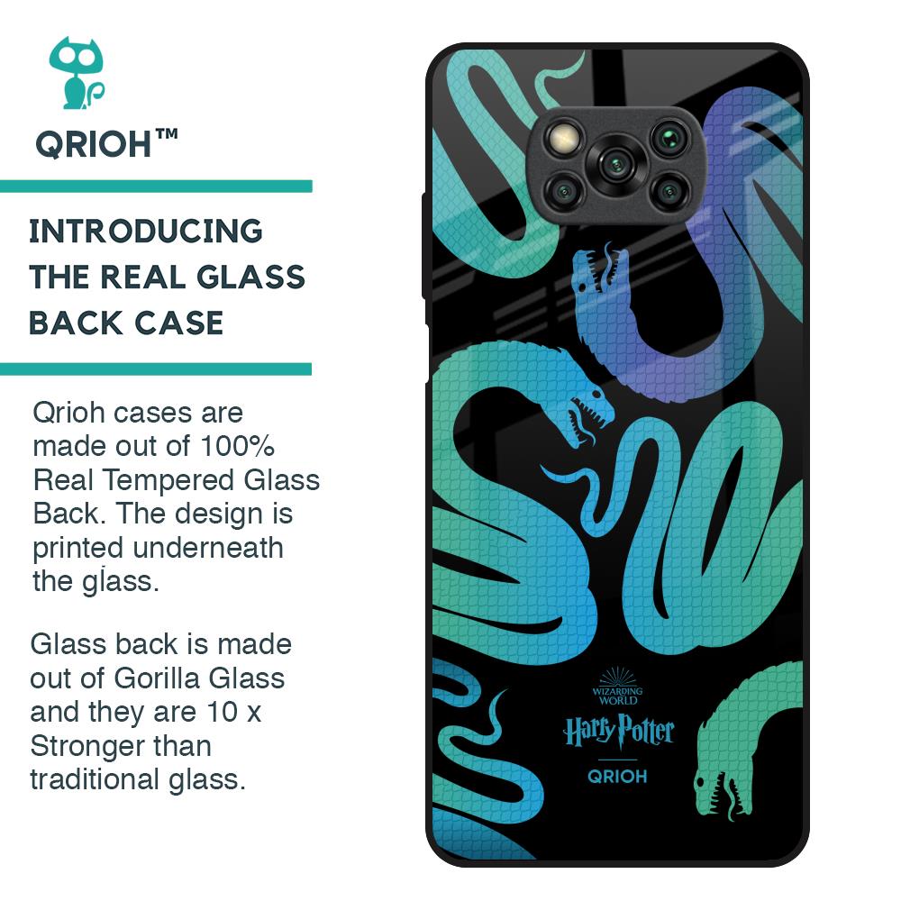 Basilisk Glass Case for Poco X3