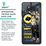 Cool Sanji Glass Case for Poco X3