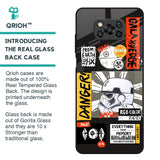 Galaxy Edge Glass Case for Poco X3