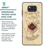 Magical Map Glass Case for Poco X3