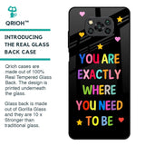 Magical Words Glass Case for Poco X3