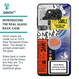 Smile for Camera Glass Case for Poco X3