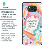 Vision Manifest Glass Case for Poco X3