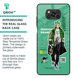 Zoro Bape Glass Case for Poco X3