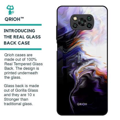 Enigma Smoke Glass Case for Poco X3