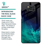 Winter Sky Zone Glass Case For Poco X3