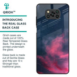 Moon Night Glass Case For Poco X3