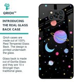 Planet Play Glass Case For Poco X3