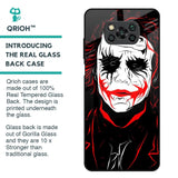 Life In Dark Glass Case For Poco X3