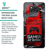 Do No Disturb Glass Case For Poco X3