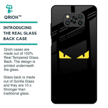 Eyes On You Glass Case For Poco X3