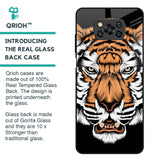Angry Tiger Glass Case For Poco X3