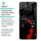 Shadow Character Glass Case for Poco X3