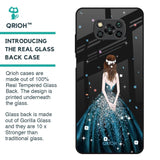 Queen Of Fashion Glass Case for Poco X3