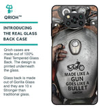 Royal Bike Glass Case for Poco X3