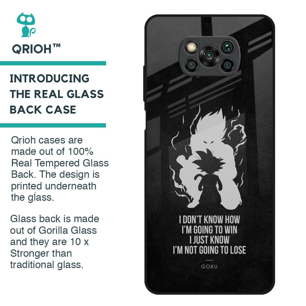 Ace One Piece Glass Case for Poco X3