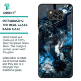 Cloudy Dust Glass Case for Poco X3